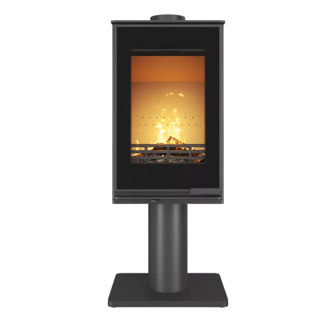 Печь-камин на дровах стальная KAWMET VENUS S16 Leg Decor 9,5 кВт (WS16-Leg-Decor)