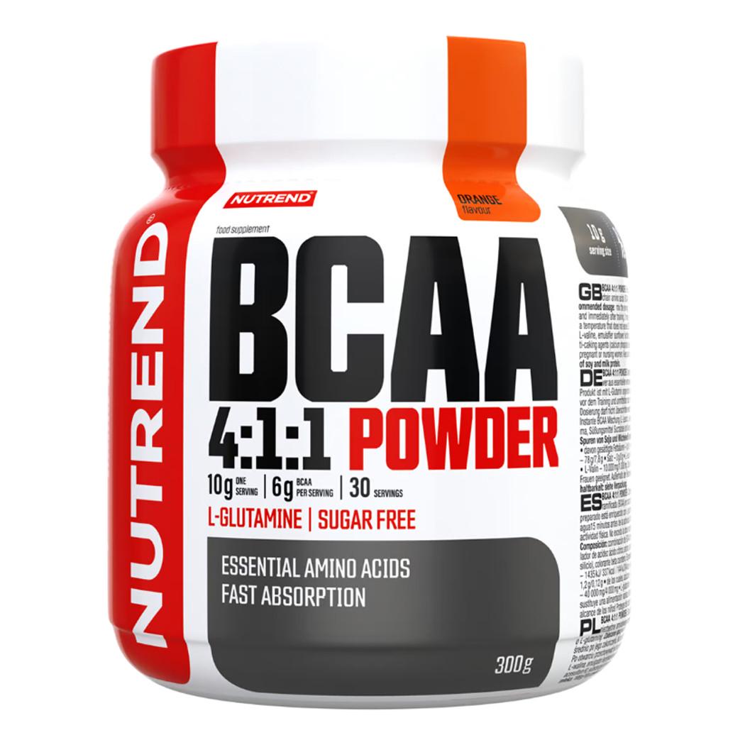 Аминокислоты Nutrend BCAA 4:1:1 Powder 300 г Апельсин (22482-01)