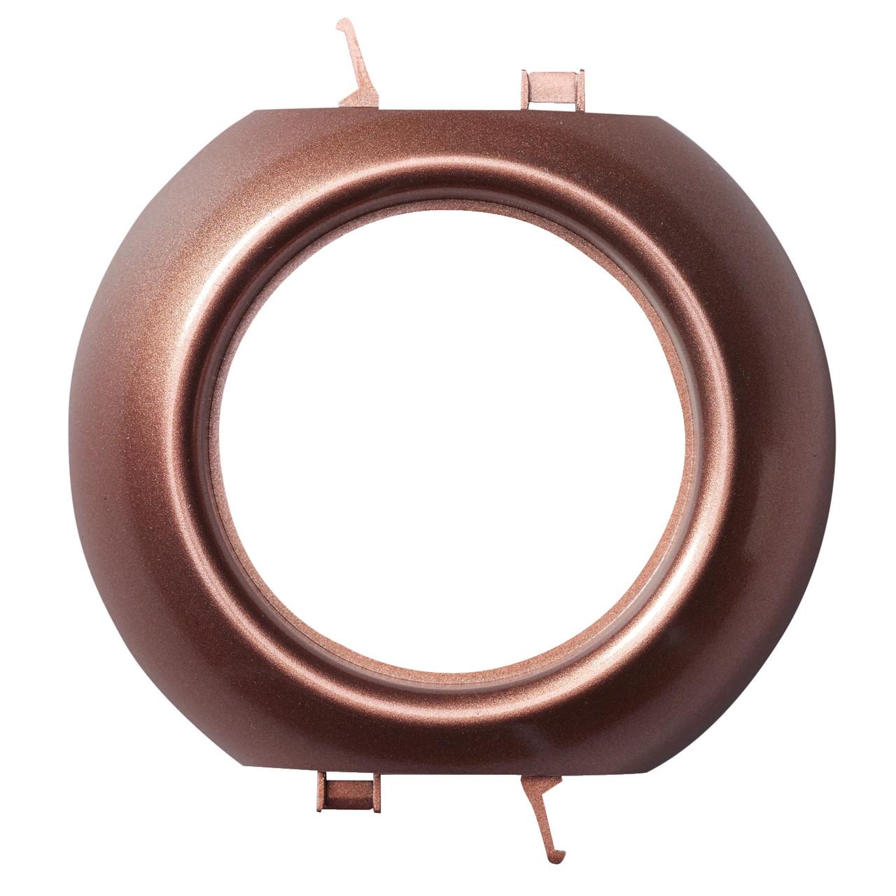 Рамка средняя Schneider Electric Renova PC/ABS комбинированная 83x83x15 мм Медный (WDE011450)