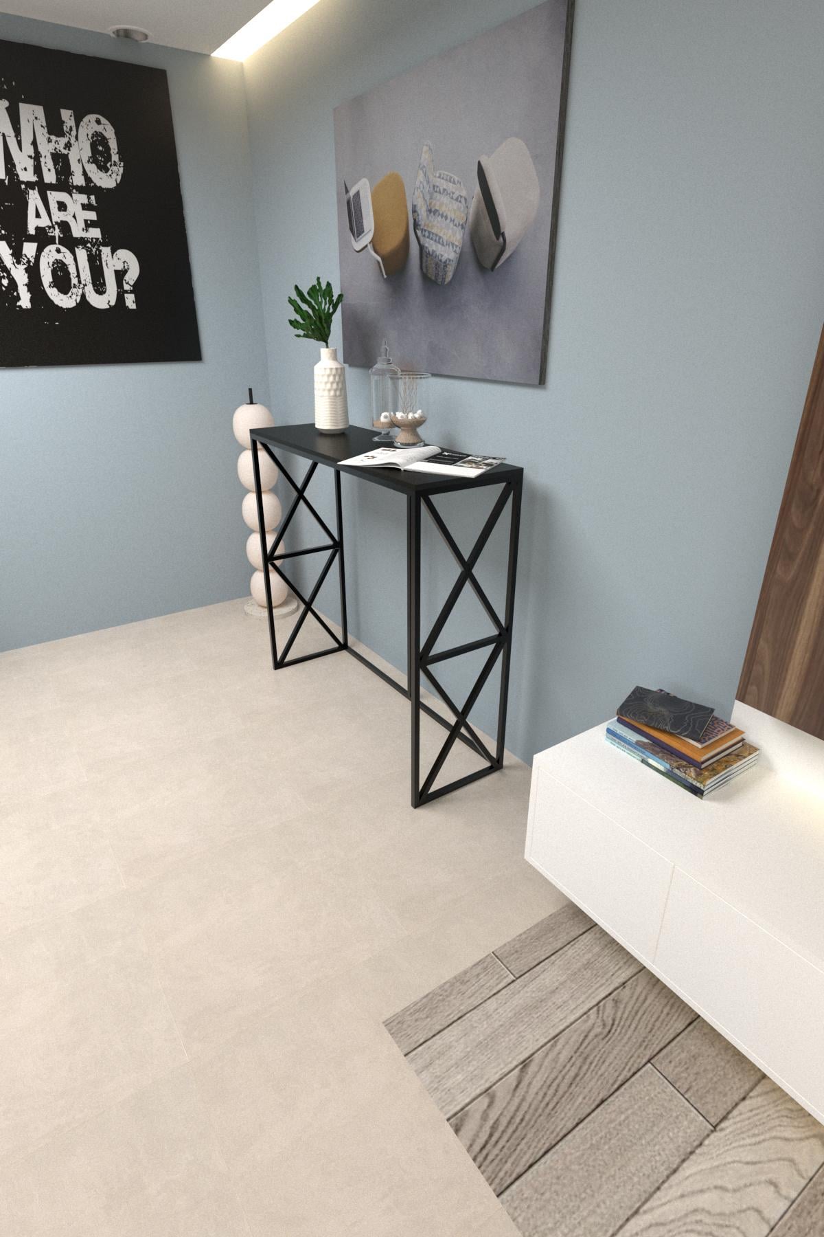 Барний стіл EcoLoft Таррен DSP-1222 в стилі лофт Чорний (26795393)