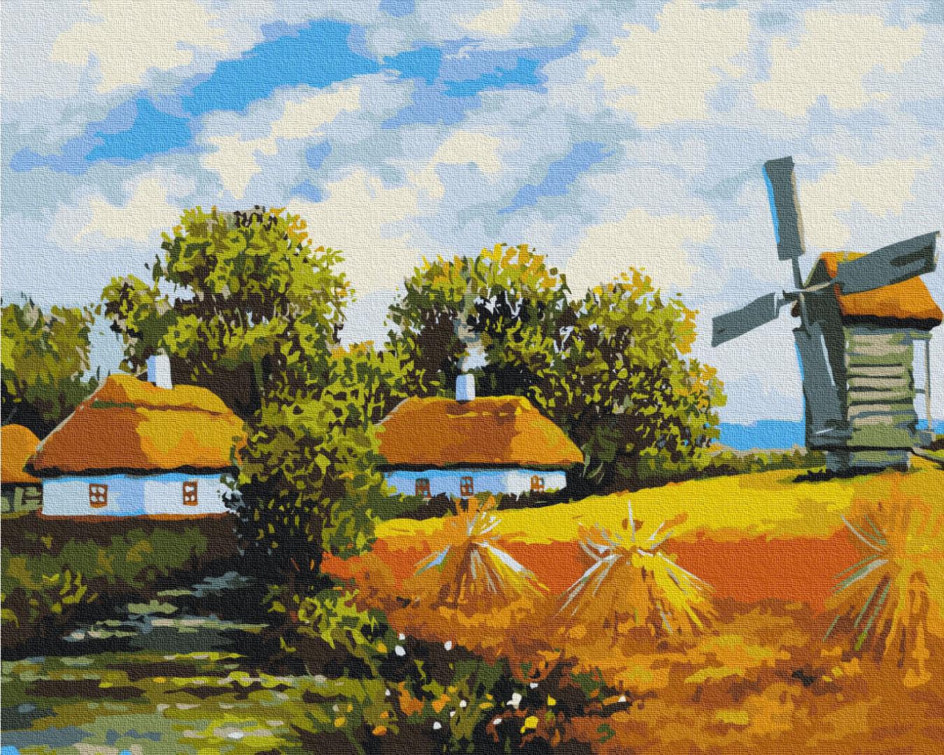 Картина по номерам Brushme Ржаной день 40x50 см (BS53151)