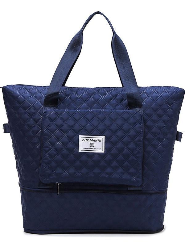 Дорожня сумка-трансформер ZuoManNi для ручної поклажі водонепронекна Синій (М2550317) - фото 7 Дорожня сумка-трансформер ZuoManNi для ручної поклажі водонепронекна Синій (М2550317) - фото 7