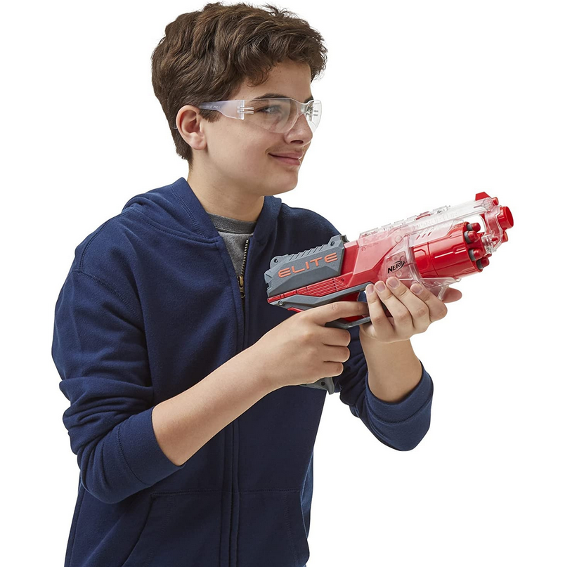 Бластер Nerf Elite Disruptor Translucent Red эко-упаковка (F2694) - фото 4