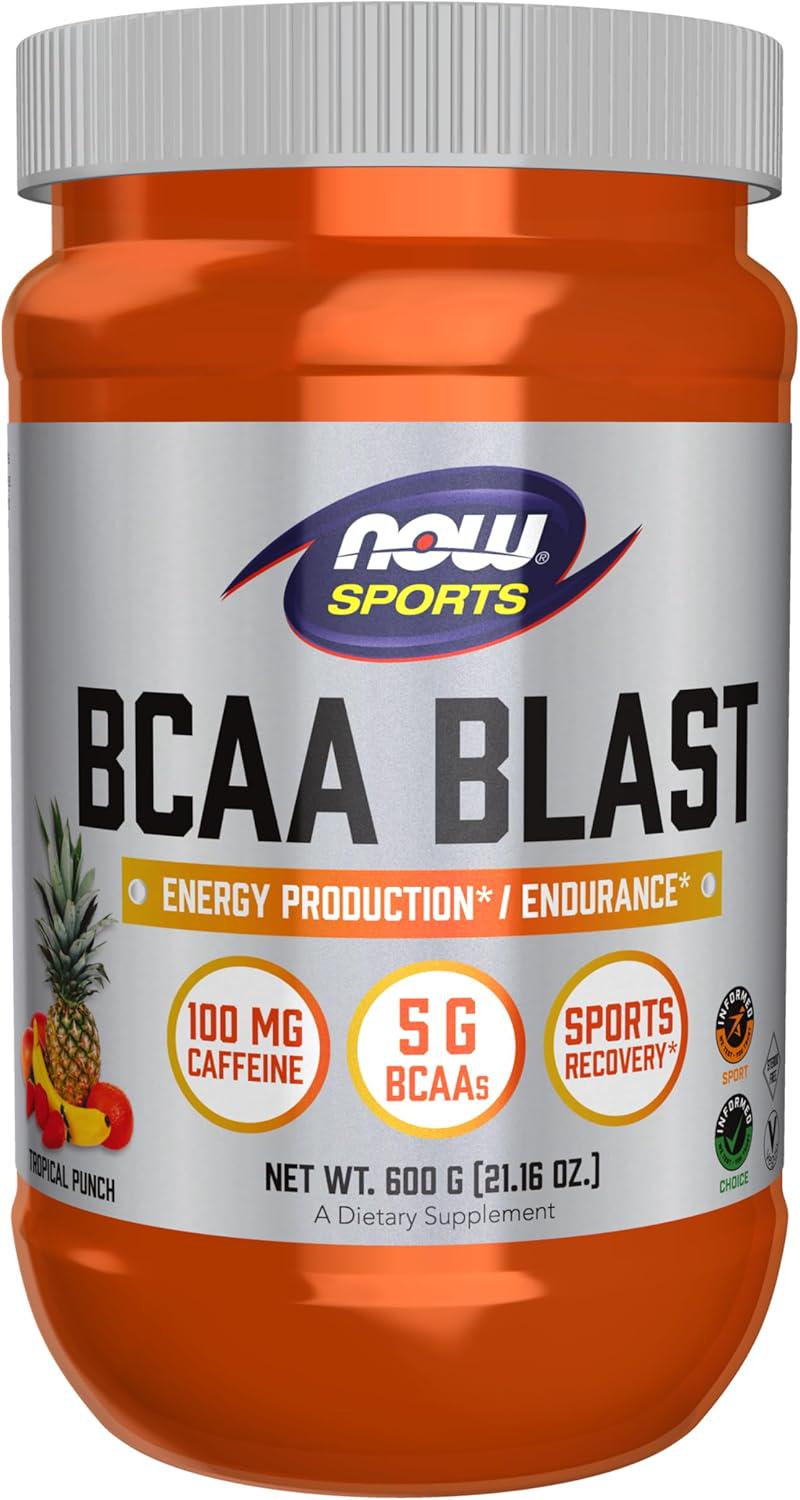 Амінокислоти NOW BCAA BLAST 600 г Амінокислоти NOW BCAA BLAST 600 г