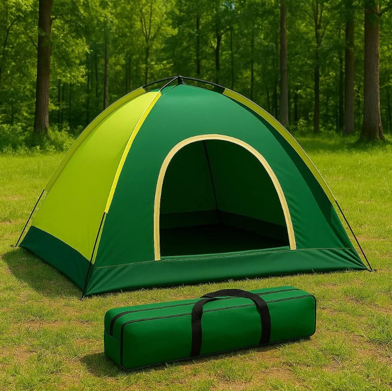 Намет тримісний Naturehike Mongar-3 200х110 см Зелений (234562981_480)