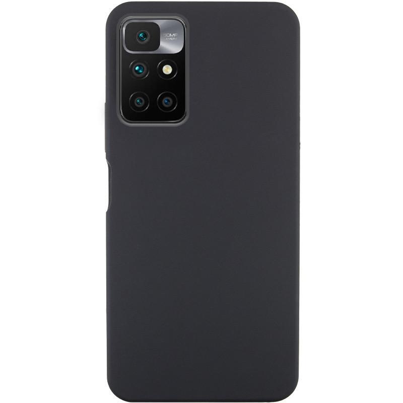 Противоударный чехол Silicone Cover Lakshmi Full Camera (AA) для Xiaomi Redmi 10 Black