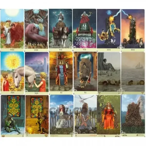Карты Таро Viceversa Tarot 78 карт - фото 5 Карты Таро Viceversa Tarot 78 карт - фото 5