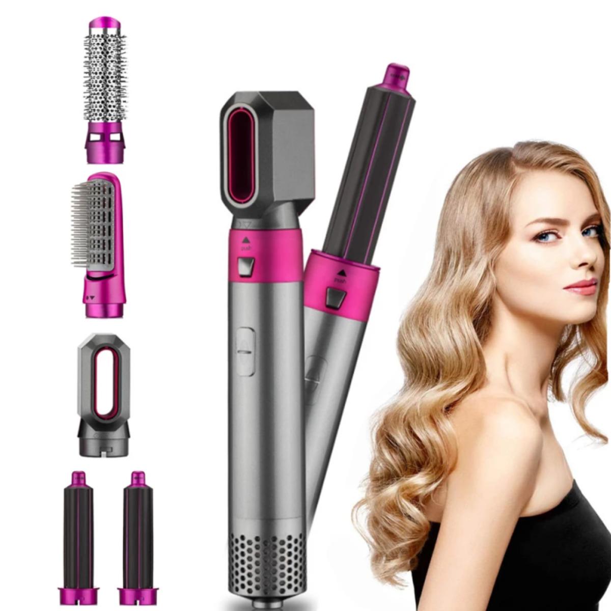 Фен-стайлер для укладання волосся Hair Brush Styler 5в1 у кейсі - фото 2