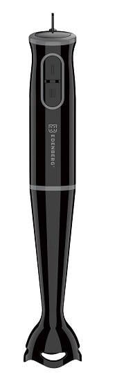 Блендер ручний занурювальний Edenberg кухонний 400 Вт Чорний (60001А)