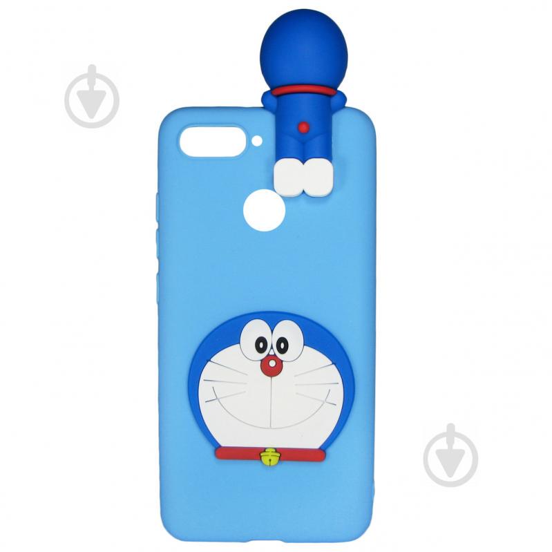 Чехол Cartoon Case 3D для Huawei Y7 Prime 2018 / Honor 7C Кот (arbc7208) - фото 1