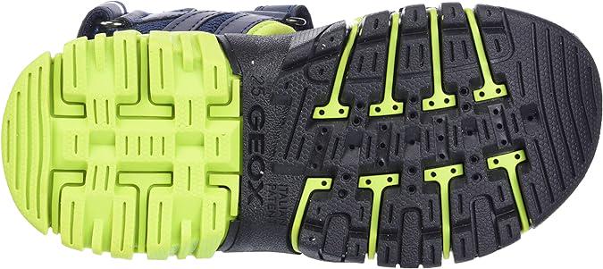 Сандалии Geox Dynomix р. EUR 32 Navy Lime (13750802) - фото 2