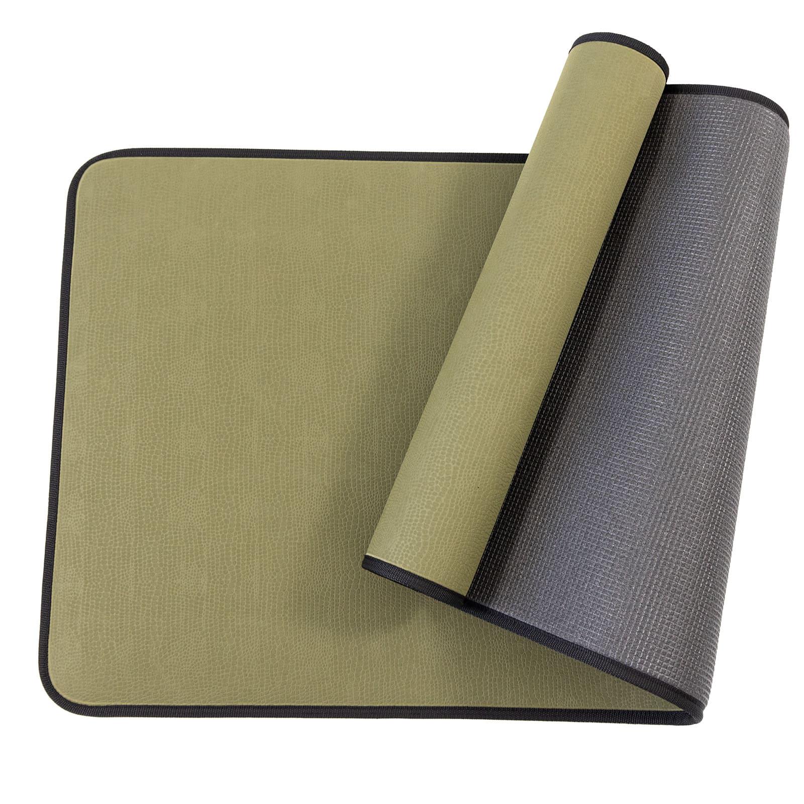 Килимок для йоги та фітнесу OSPORT Yoga Pro+ EVA двошаровий 8 мм Хакі-чорний (OF-0275) - фото 2 Килимок для йоги та фітнесу OSPORT Yoga Pro+ EVA двошаровий 8 мм Хакі-чорний (OF-0275) - фото 2