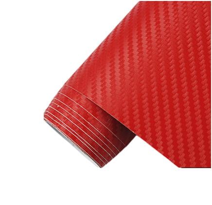 Пленка карбоновая 3D 100×150 см Красный (SK-0093)