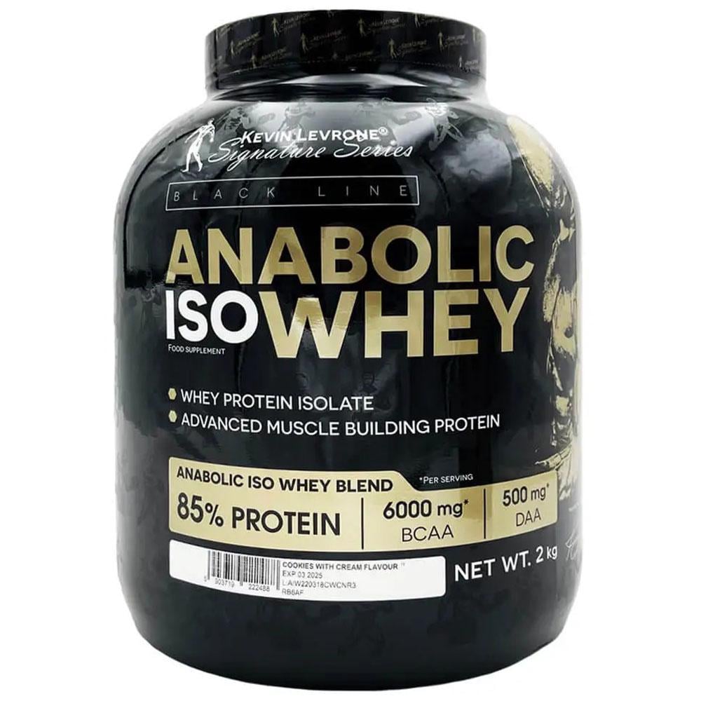 Протеин Kevin Levrone Anabolic Iso Whey Strawberry 2000 г