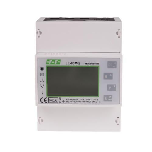 Лічильник електроенергії F&F LE-03MQ 3х230/400V 100А (27878816)