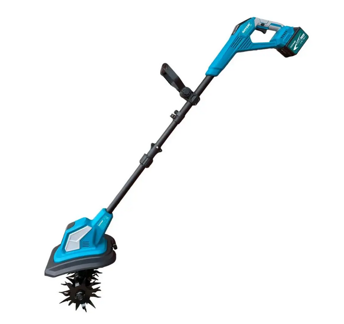 Культиватор аккумуляторный телескопическая штанга 21V 2 АКБ (31991217)