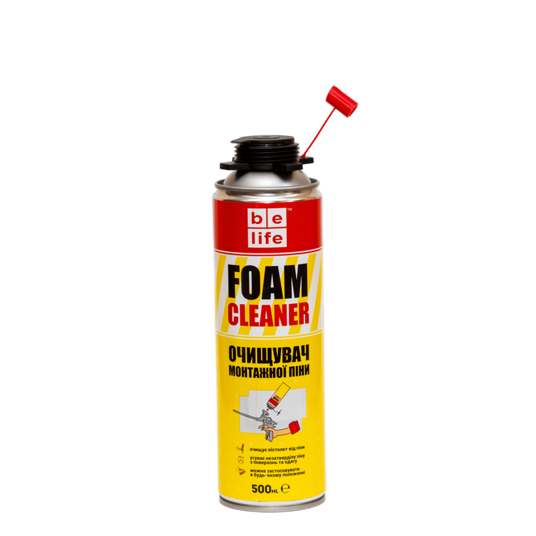 Очиститель монтажной пены Belife FOAMCLEАNER BFC-500 500 мл (23812045)