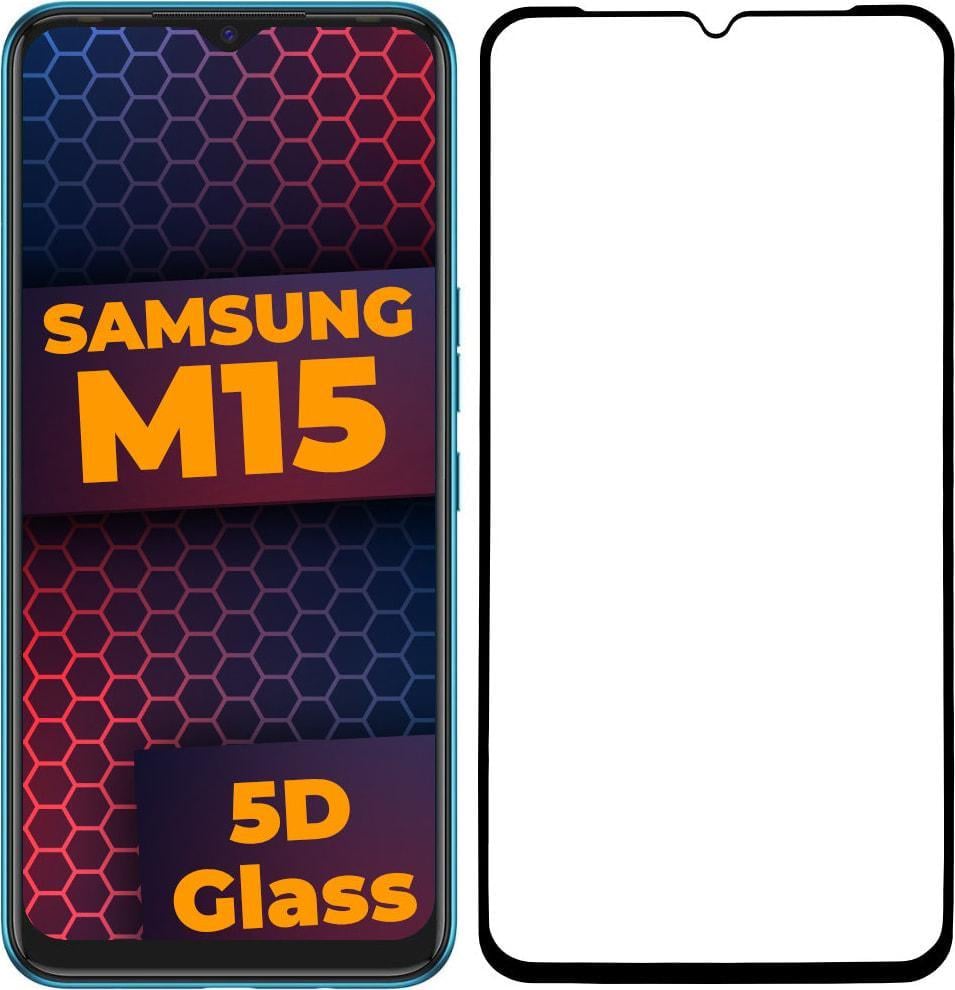 5D стекло Samsung Galaxy M15 5G M156 (Защитное Full Glue) Black (35471)