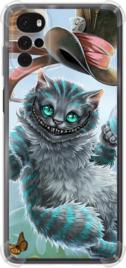 Чехол на Motorola G22 Чеширский кот 2 (3993sp-2681-42517)