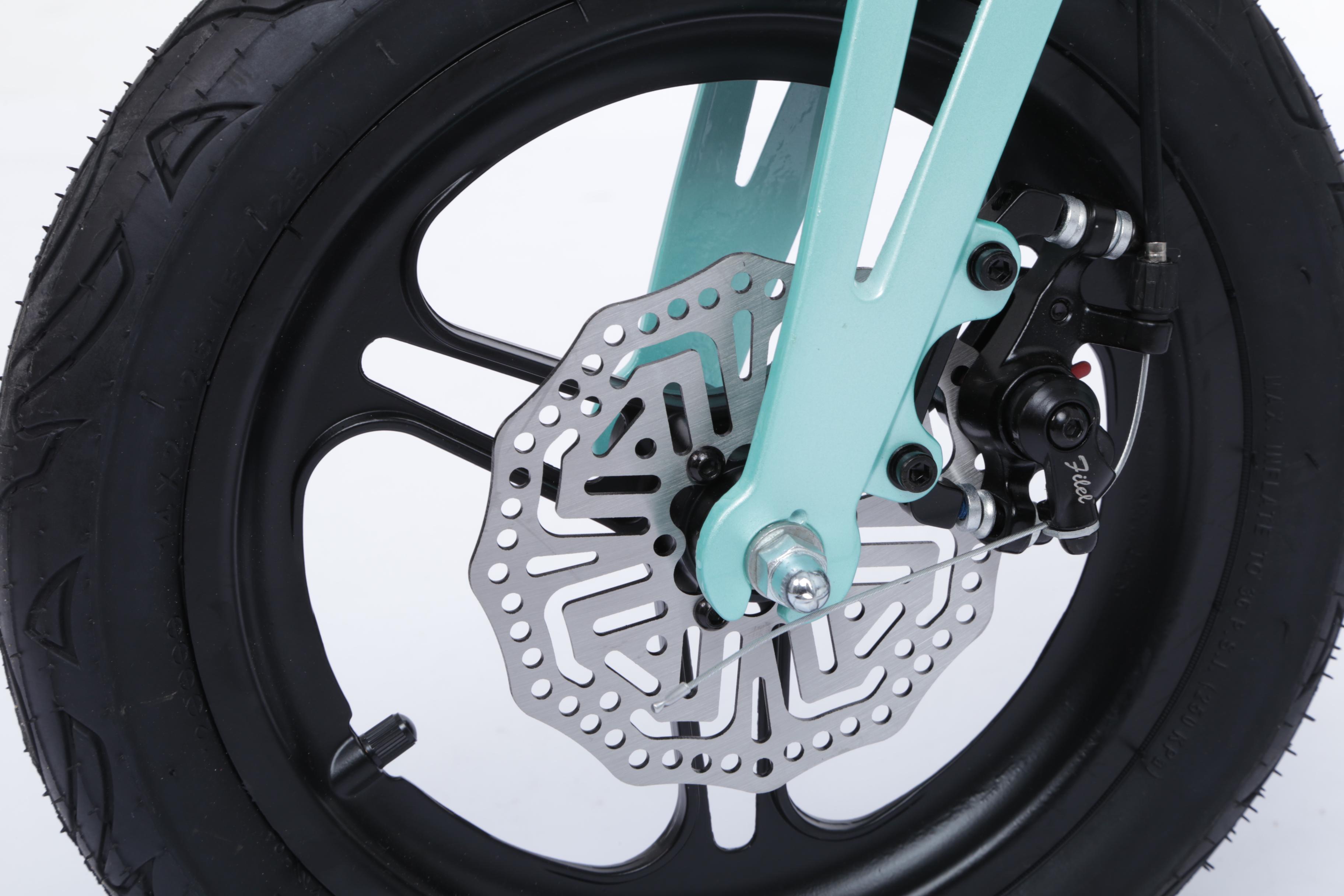 Магнієвий дитячий велосипед LUMAR 14" Бірюзовий (1404) - фото 11