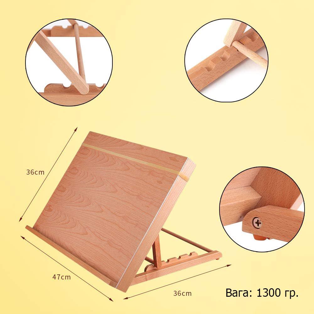 Мольберт настольный Worison А3+ (HBJ-2) - фото 8 Мольберт настольный Worison А3+ (HBJ-2) - фото 8