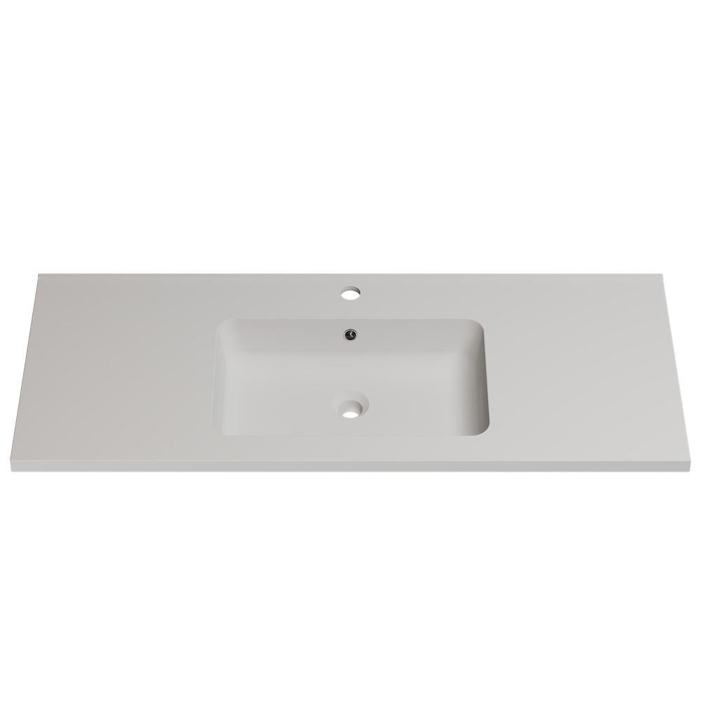 Умывальник врезной Amidicon Rodeo 120 1200x480 мм прямоугольный Белый матовый (AMD-RODEO_120_MAT)