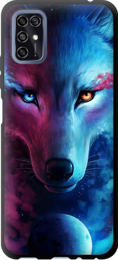 Чехол на ZTE Blade V2020 Smart Арт-волк (3999b-2458-42517)