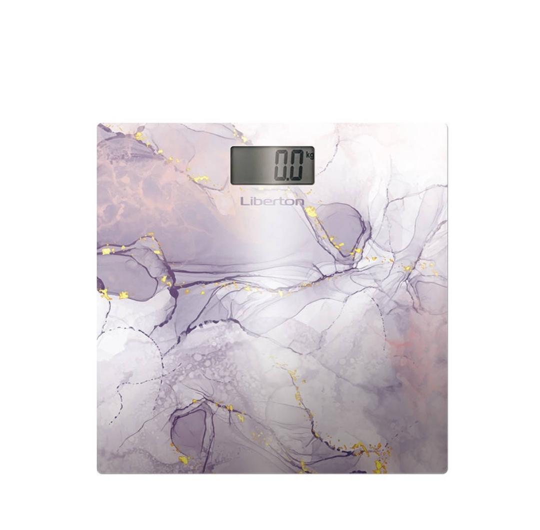 Весы напольные Liberton LBS-0803 стеклянные до 180 кг Фиолетовый (LBS-0803) Весы напольные Liberton LBS-0803 стеклянные до 180 кг Фиолетовый (LBS-0803)