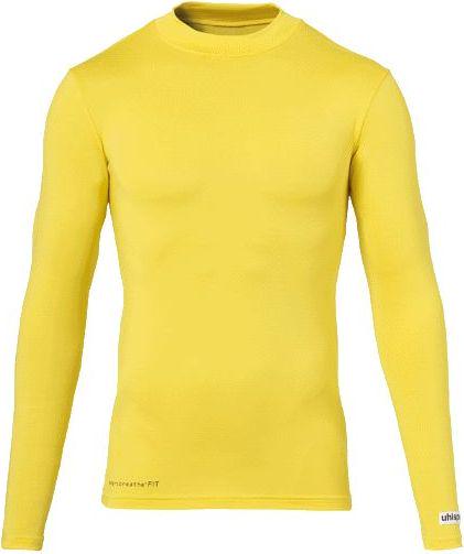 Термофутболка компресійна Uhlsport BASELAYER 1003078 07 L Жовтий