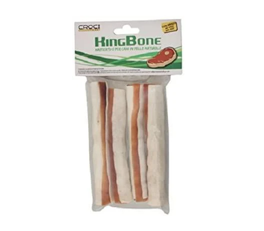 Ласощі для собак Croci King Bone жилистий стик з яловичиною 13 см 4 шт./уп. (1133151737)