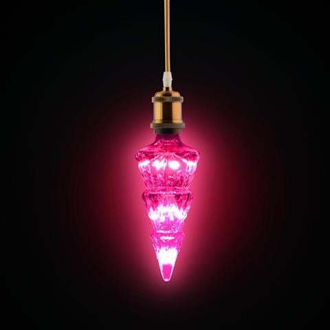 Світлодіодна лампа Horoz Electric PINE 2 W Рожевий