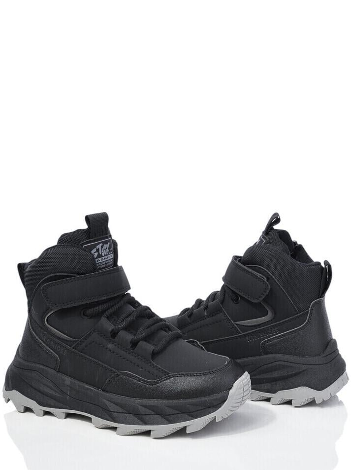 Зимние ботинки на овчине Kimbo PN24162-4A р. 32 Черный - фото 2 Зимние ботинки на овчине Kimbo PN24162-4A р. 32 Черный - фото 2