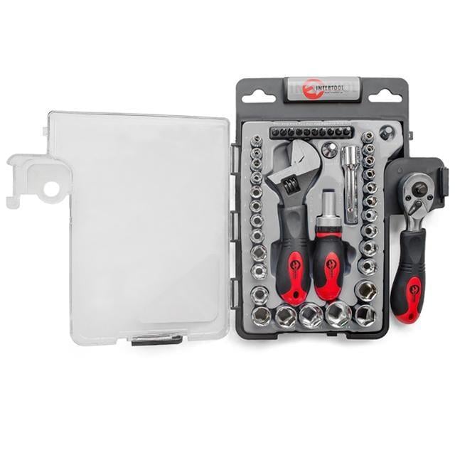 Набір інструменту Intertool ET-6003 43 шт. (21-31-ET-6003)