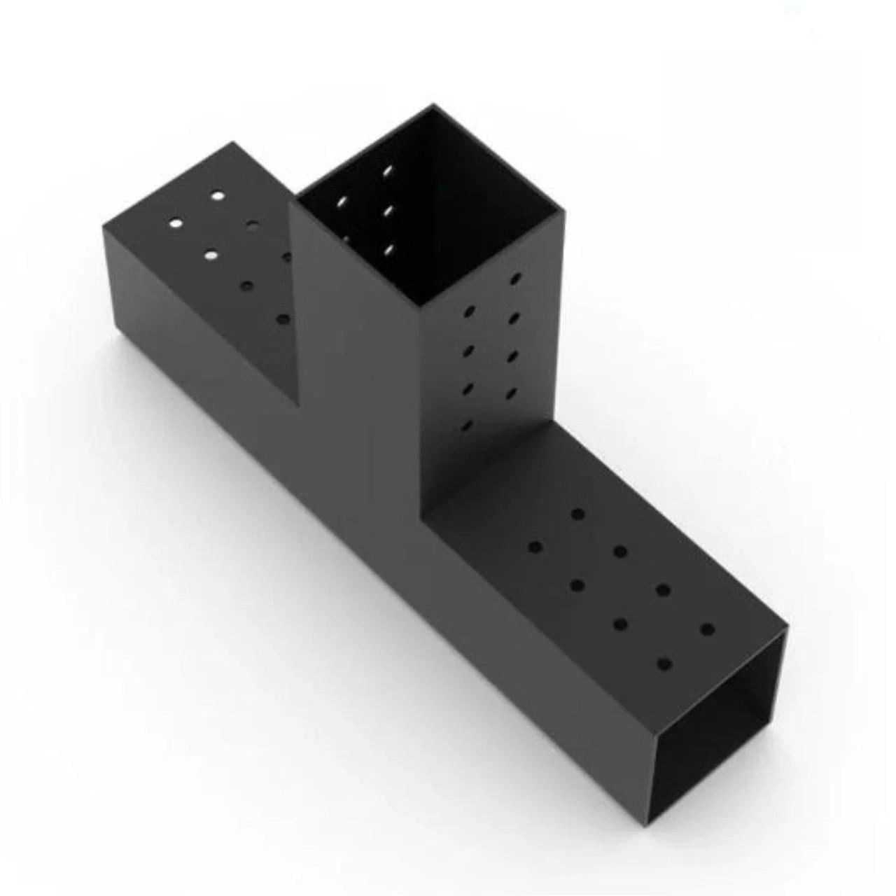 З'єднувач кутовий для бруса Т-подібний 100х100 мм