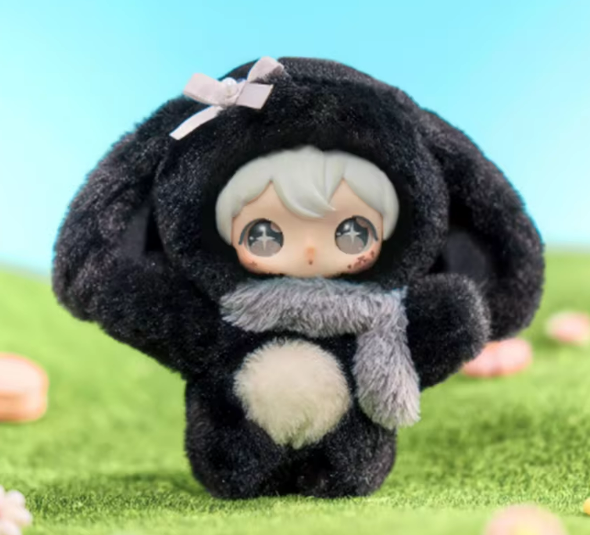 М'яка іграшка брелок-підвіска лялька Кролик 12 см Чорний (2786412328) - фото 1 М'яка іграшка брелок-підвіска лялька Кролик 12 см Чорний (2786412328) - фото 1