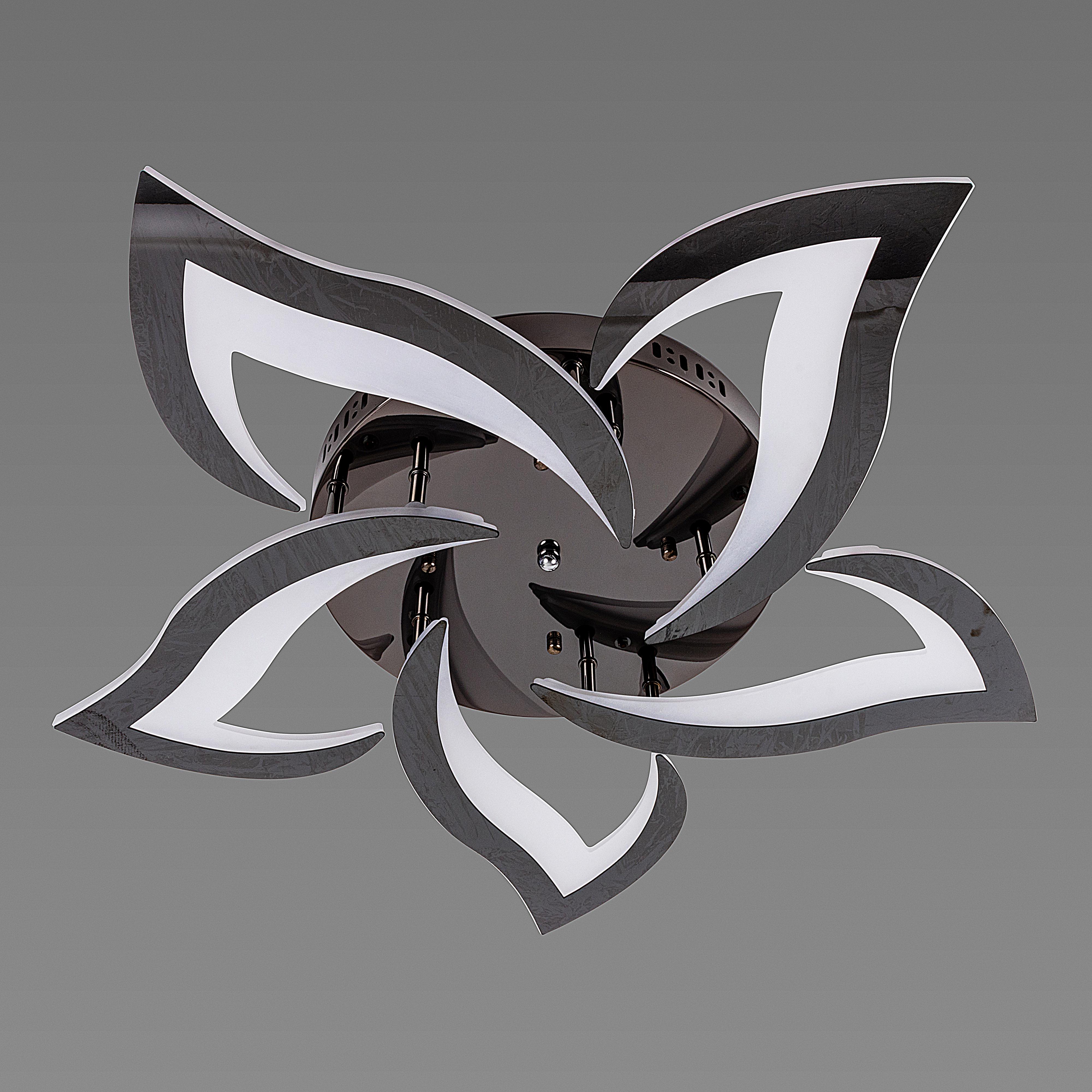 Люстра світлодіодна Sirius LI8845/5A PERL BK 90W акрилова