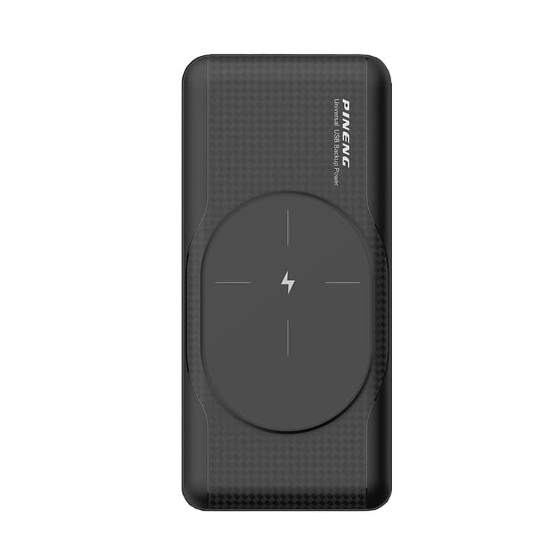 Повербанк Pineng PN-853 20W PD 3.0/QC3.0 Quick Charge 15W 10000 mAh Black (85301)