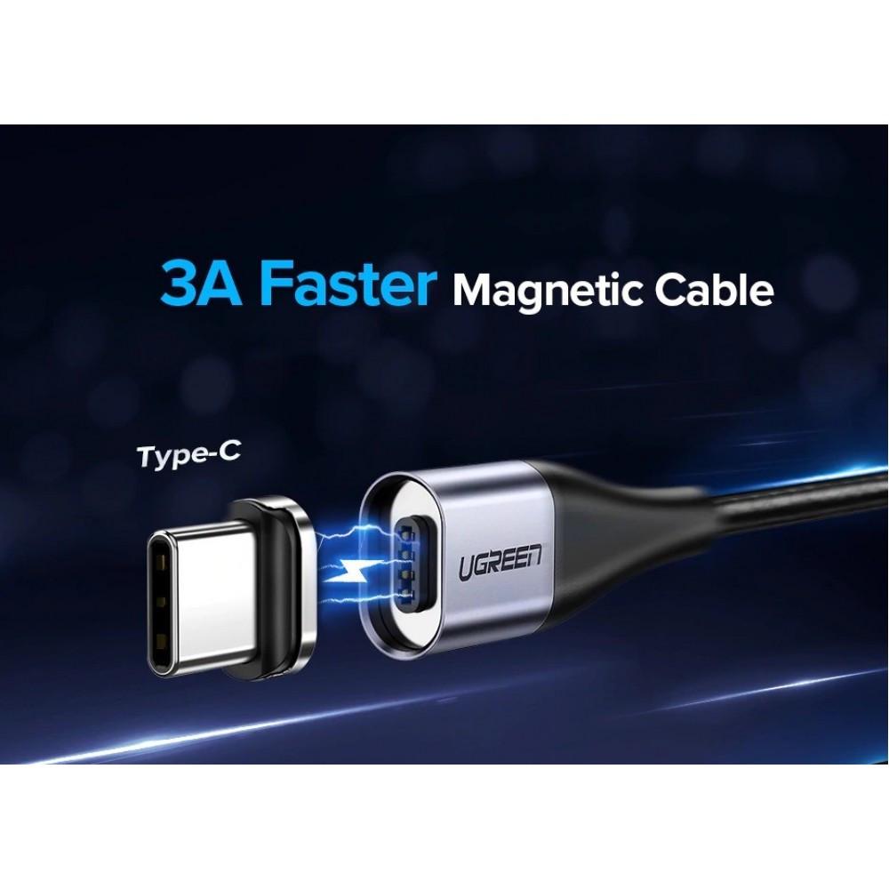 Кабель магнитный Ugreen USB-Type-C 100 см (25397313) - фото 3