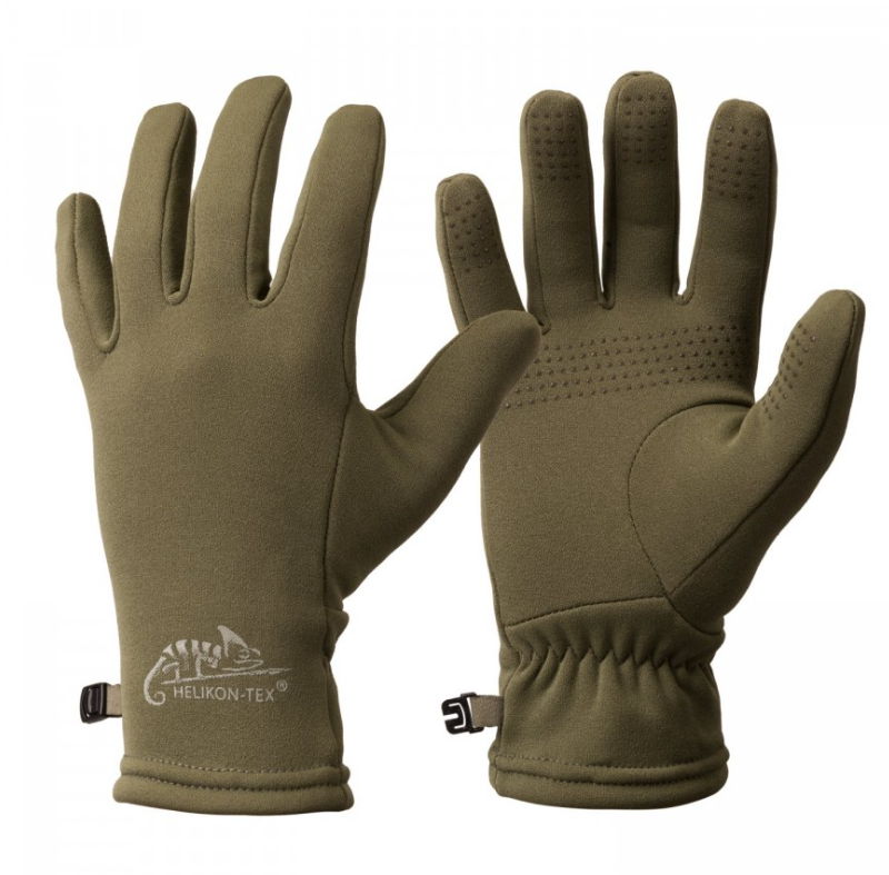 Перчатки флисовые Helikon-Tex Rekawice Trekker Outback Gloves 2XL Оливковый (RK-TKO-RP-02-B07-2XL)