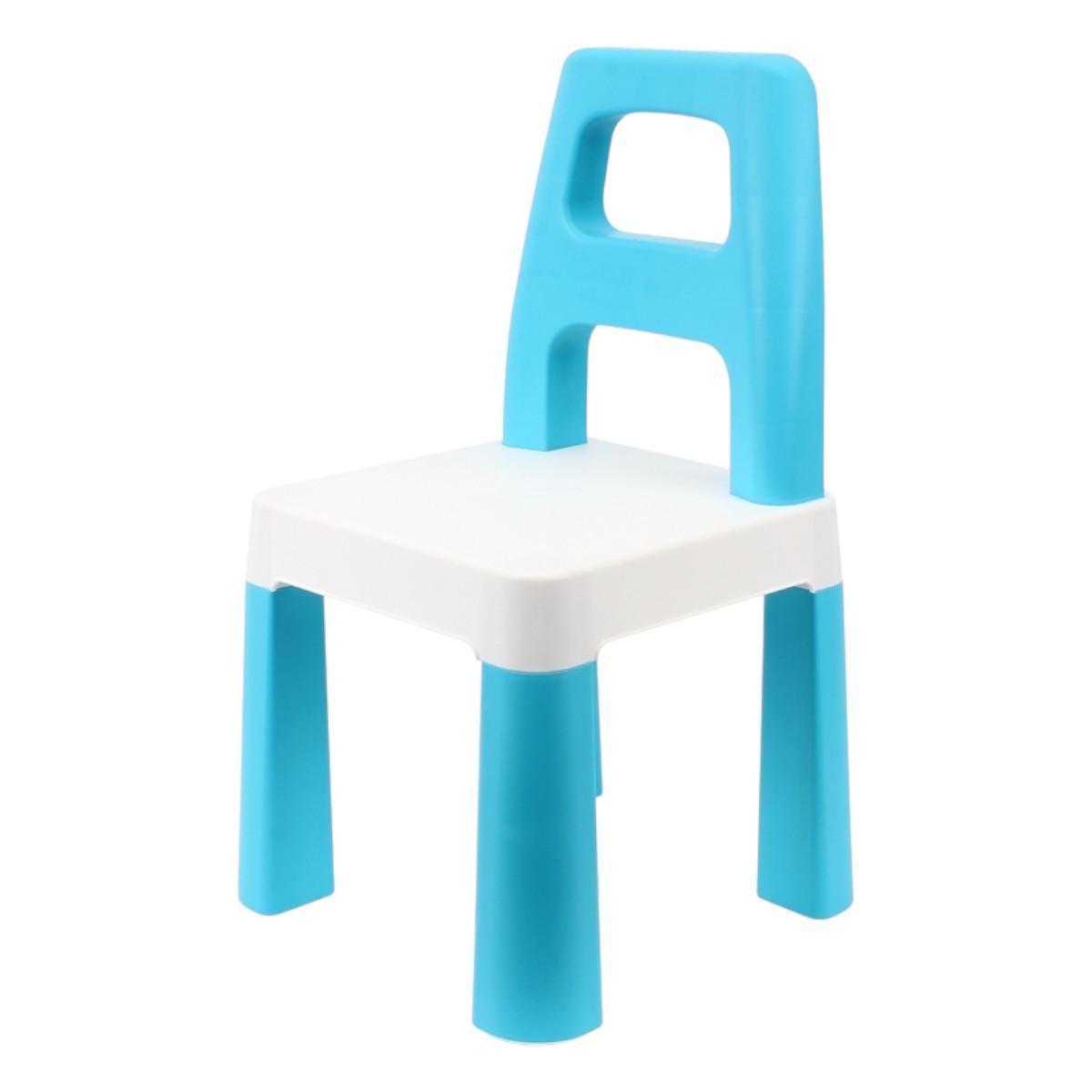 Детский стульчик пластиковый Technok Toys 32х32х55 см Светло-голубой (9710)