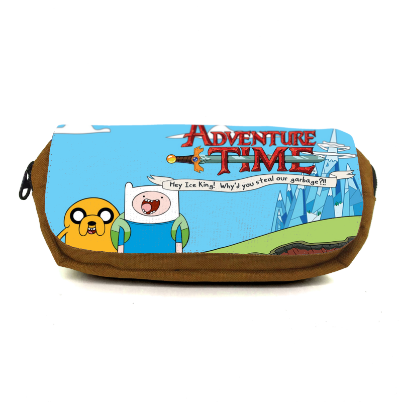 Пенал шкільний Adventure time-003-3 Помаранчевий (1404954167)