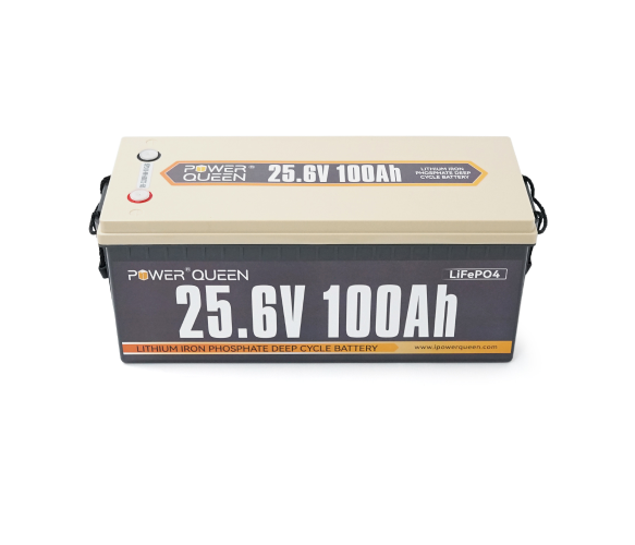 Акумуляторна батарея Power Queen LiFePO4 25,6V 100 Ah 2560Wh BMS 100A (38299)