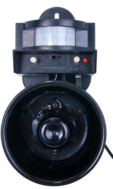 Відлякувач птахів звуковий LS-2001 з датчиком руху та таймером 4000 м2 - фото 2 Відлякувач птахів звуковий LS-2001 з датчиком руху та таймером 4000 м2 - фото 2