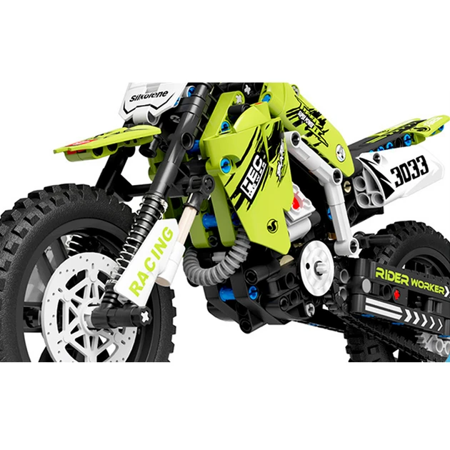 Конструктор горный мотоцикл Kawasaki 476 дет. (КЛ011) - фото 4 Конструктор горный мотоцикл Kawasaki 476 дет. (КЛ011) - фото 4