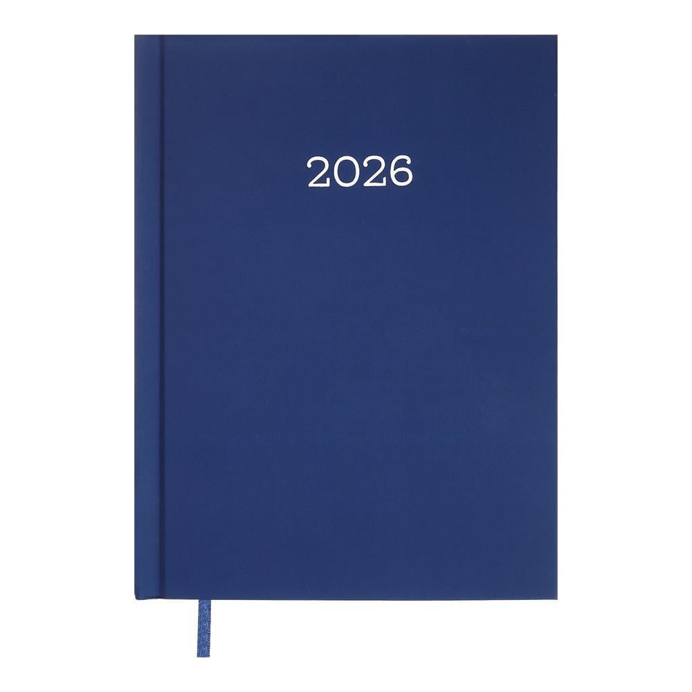 Дневник датированный 2026 Buromax MONOCHROME A5 336 стр. Синий (BM.2160-02)