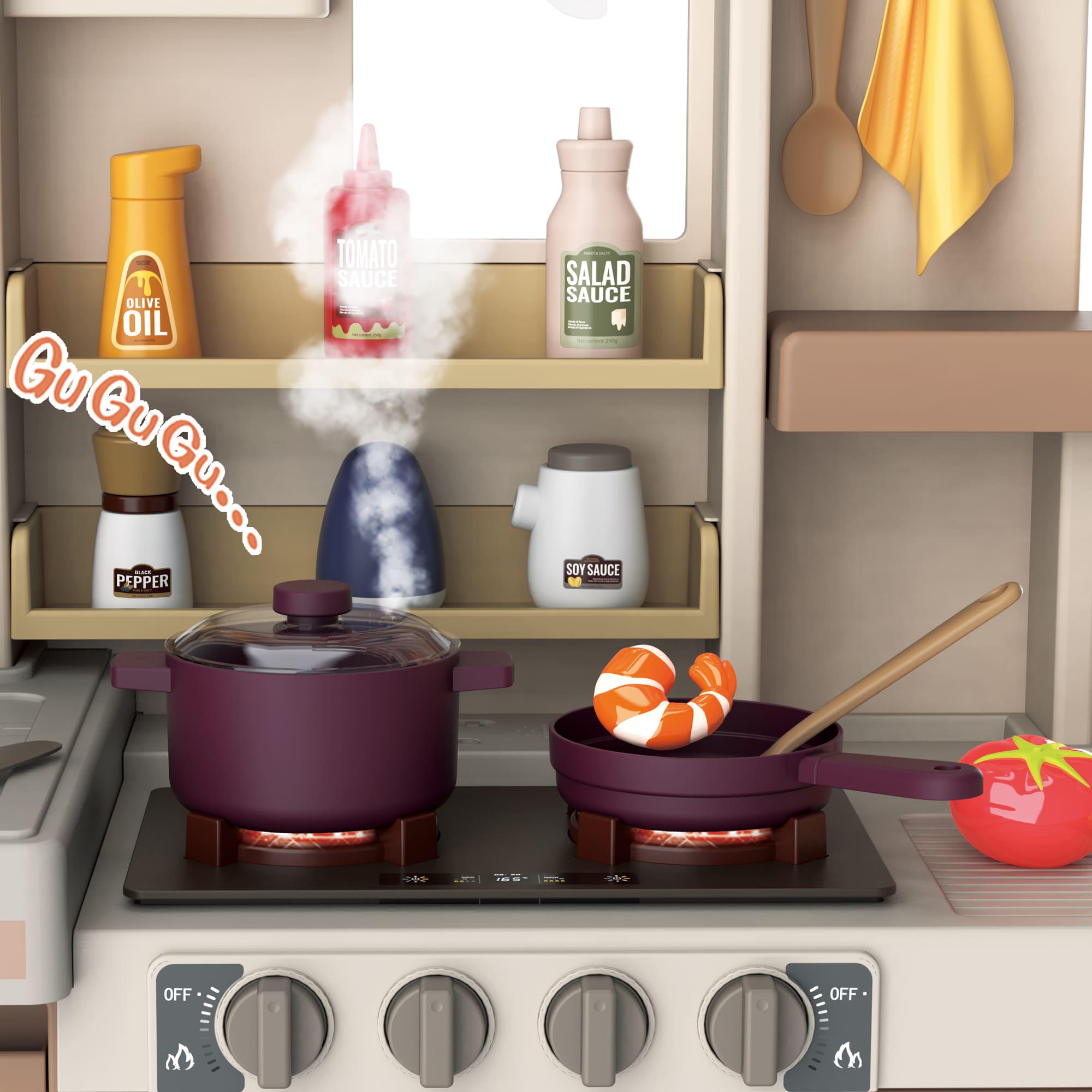 Кухня дитяча Lolly Kids LK178 93 см та ефекти та 75 аксесуари (9797) - фото 6 Кухня дитяча Lolly Kids LK178 93 см та ефекти та 75 аксесуари (9797) - фото 6