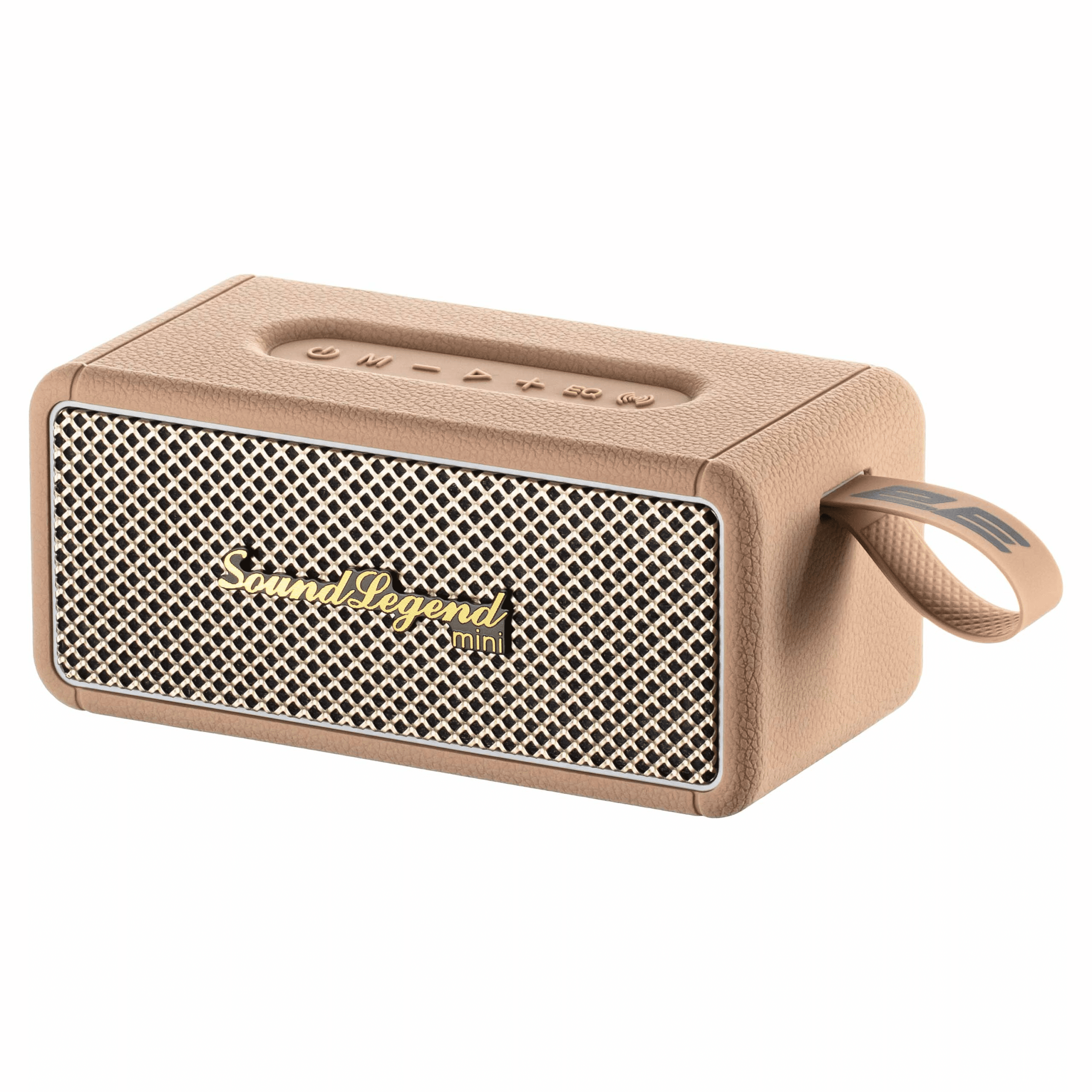 Колонка аккумуляторная с функцией повербанка 2E SoundLegend Mini с функцией TWS защита IPX6 BT 5.3 40 Вт Коричневый (2E-BSSLMWBN)