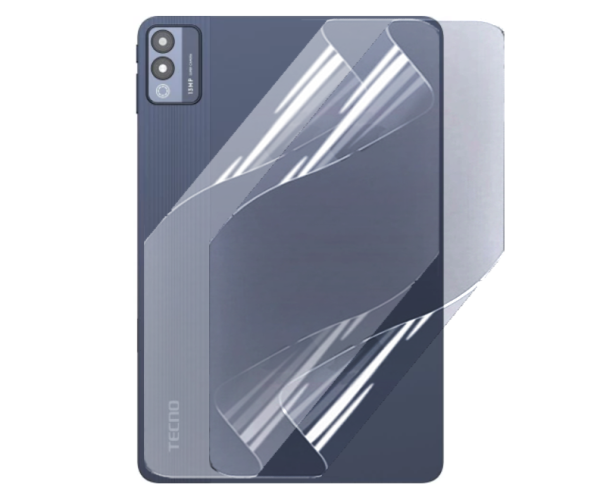 Пленка противоударная гидрогелевая Hydrogel Film для Tecno MegaPad 11 на заднюю панель Transparent