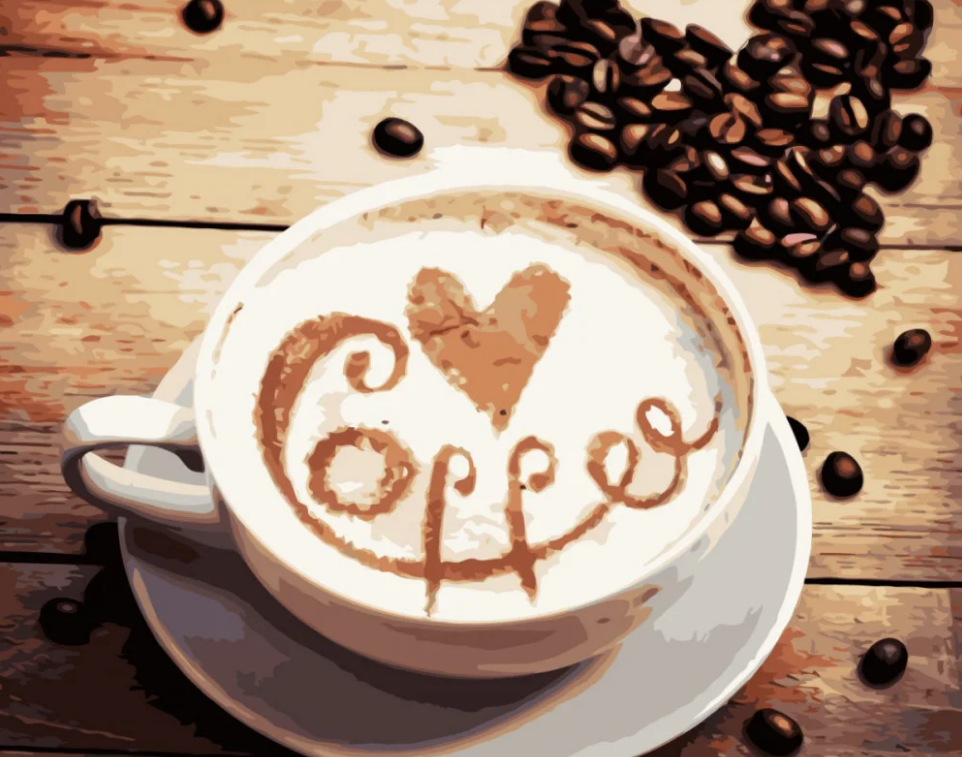 Картина за номерами Strateg Coffee 40x50 см (VA-1964)
