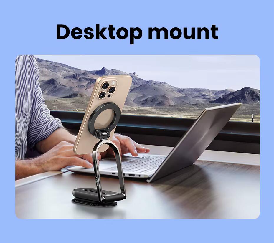 Держатель магнитный для телефона в машину UGREEN LP924 Magsafe Black (LP924) - фото 13